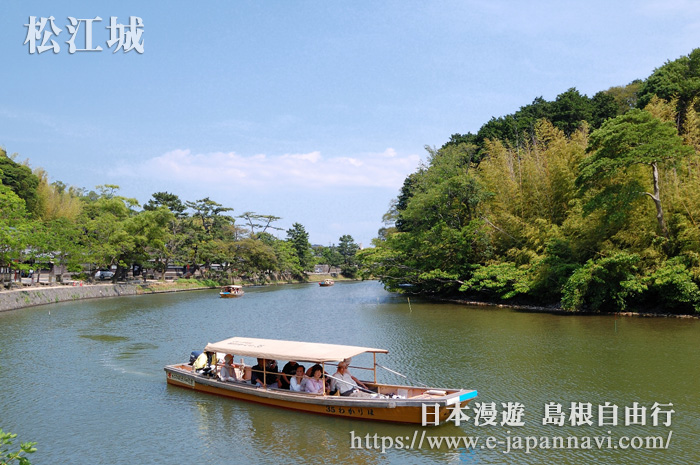 松江城護城河遊覽船