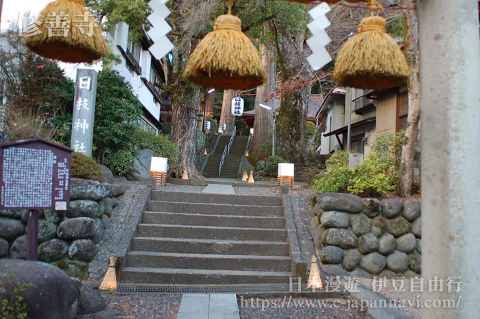 日枝神社的入口