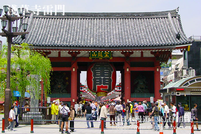 東京淺草寺雷門 Asakusa Kaminarimon 東京景點介紹 日本雷門 雷門觀音寺 東京旅遊指南日本漫遊