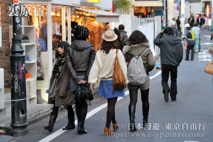 東京裏原宿街景