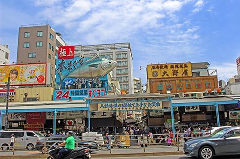 築地場外市場商店街