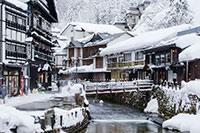 銀山溫泉雪景