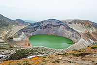 藏王御釜火山
