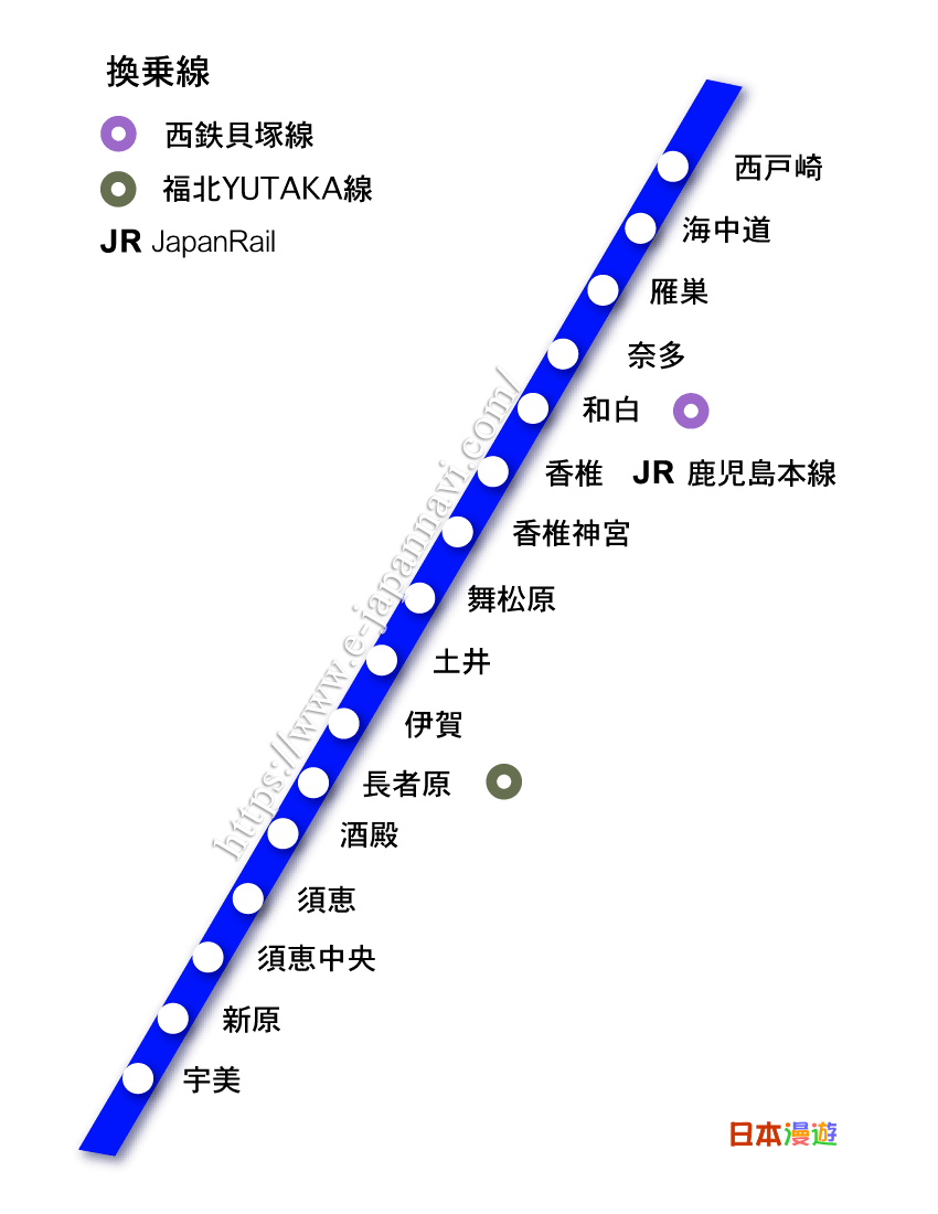 JR香椎線線路圖