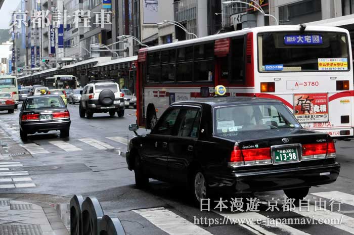 京都街頭計程車