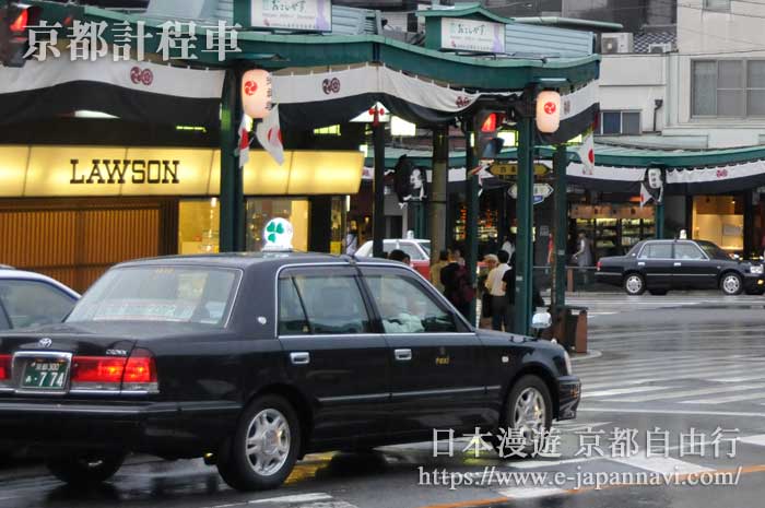 京都街頭計程車