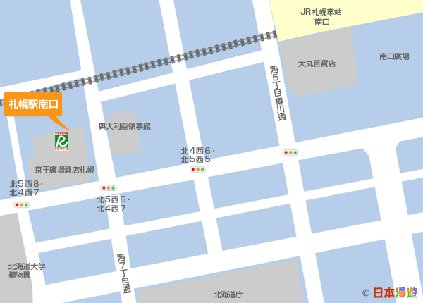 札幌街道地圖