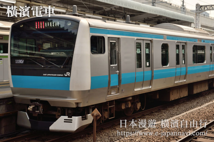 JR根岸線與京濱東北線的聯運快速列車